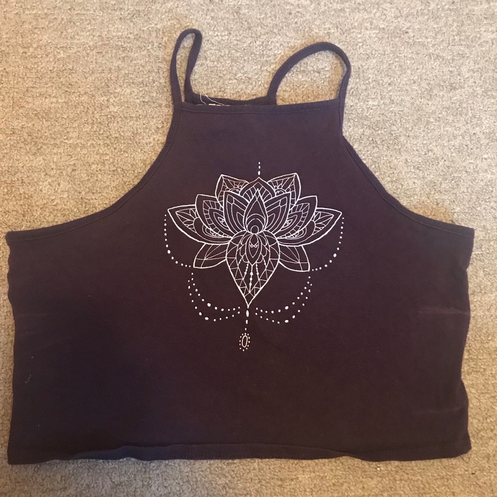 LOTUS Crop Top (LA Hearts) Pacsun